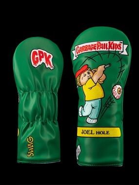 Garbage Pail Kids Joel Hole Green Golf Driver Headcover Sealed New 2025 Topps